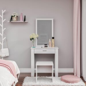 Dressing Table With Sliding Mirror  – Tafasil Art-TS 1