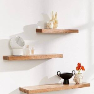 Black Floating Shelves-Tafasil Art-S9